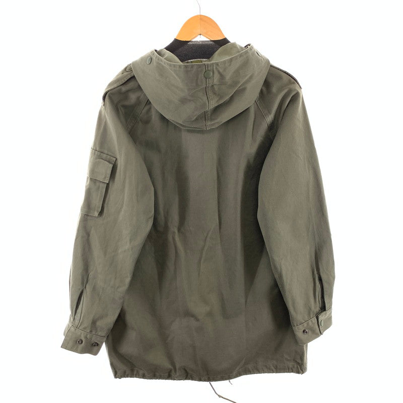 【中古品】【メンズ】 フランス軍 F-2 ジャケット ミリタリ―ジャケット アウター 古着 145-260411-gm-50-fuz サイズ：L カラー：カーキ 万代Net店