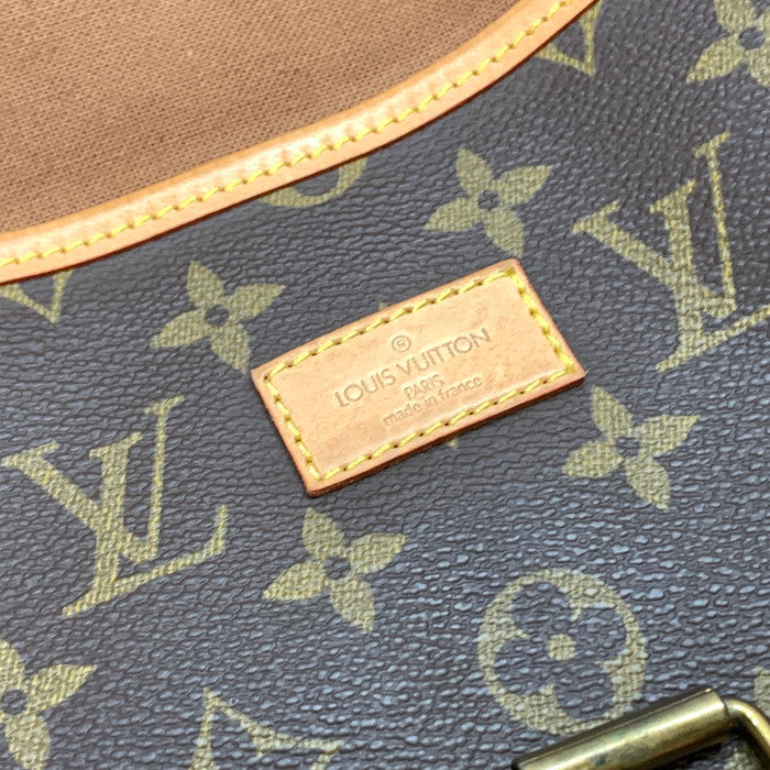 【中古品】【メンズ/レディース】 LOUIS VUITTON ルイ・ヴィトン M42254 モノグラム ソミュール35 ショルダーバッグ ブランド カバン 179-251129-gm-08-fuz カラー：ブラウン 万代Net店