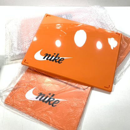 【中古美品】【メンズ】 NIKE ナイキ OG010-801A VINTAGE SHOES BOX シューズボックス 収納 家具 208-251108-gm-07-fuz カラー：オレンジ 万代Net店