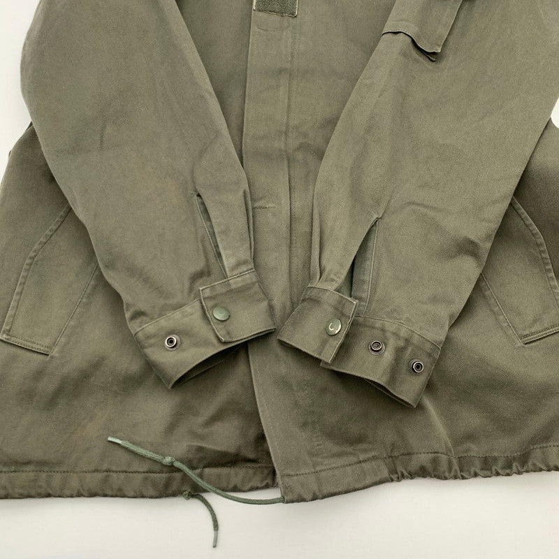 【中古品】【メンズ】 フランス軍 F-2 ジャケット ミリタリ―ジャケット アウター 古着 145-260411-gm-50-fuz サイズ：L カラー：カーキ 万代Net店