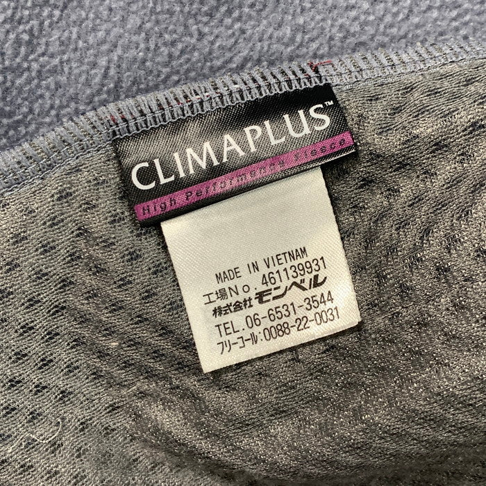 【中古品】【レディース】 mont-bell モンベル 1106592 フリースジャケット アウター ブランド 古着 170-260215-gm-16-fuz サイズ：M カラー：ブルー グレー 万代Net店