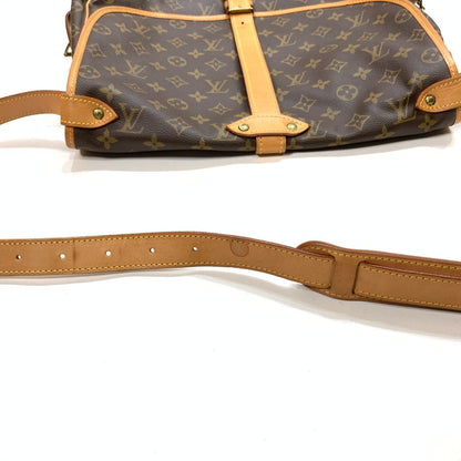 【中古品】【メンズ/レディース】 LOUIS VUITTON ルイ・ヴィトン M42254 モノグラム ソミュール35 ショルダーバッグ ブランド カバン 179-251129-gm-08-fuz カラー：ブラウン 万代Net店