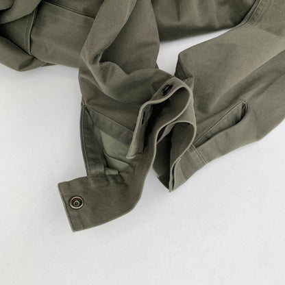 【中古品】【メンズ】 フランス軍 F-2 ジャケット ミリタリ―ジャケット アウター 古着 145-260411-gm-50-fuz サイズ：L カラー：カーキ 万代Net店