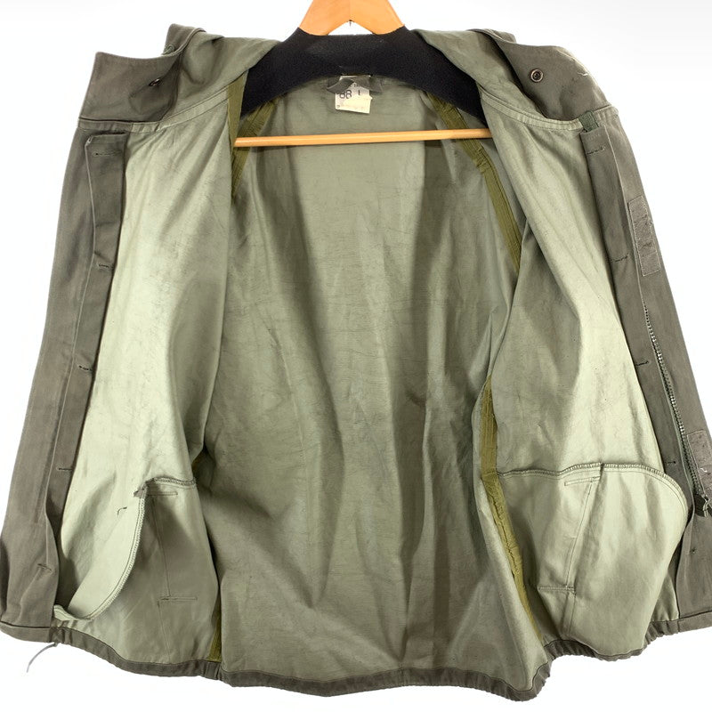 【中古品】【メンズ】 フランス軍 F-2 ジャケット ミリタリ―ジャケット アウター 古着 145-260411-gm-50-fuz サイズ：L カラー：カーキ 万代Net店
