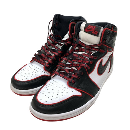 【中古品】【メンズ】 NIKE ナイキ 555088-062 AIR JORDAN 1 RETRO HIGH OG "BLOOD LINE" エアジョーダン 1 ハイ スニーカー 160-251129-gm-09-fuz サイズ：27cm カラー：ブラック ホワイト 万代Net店