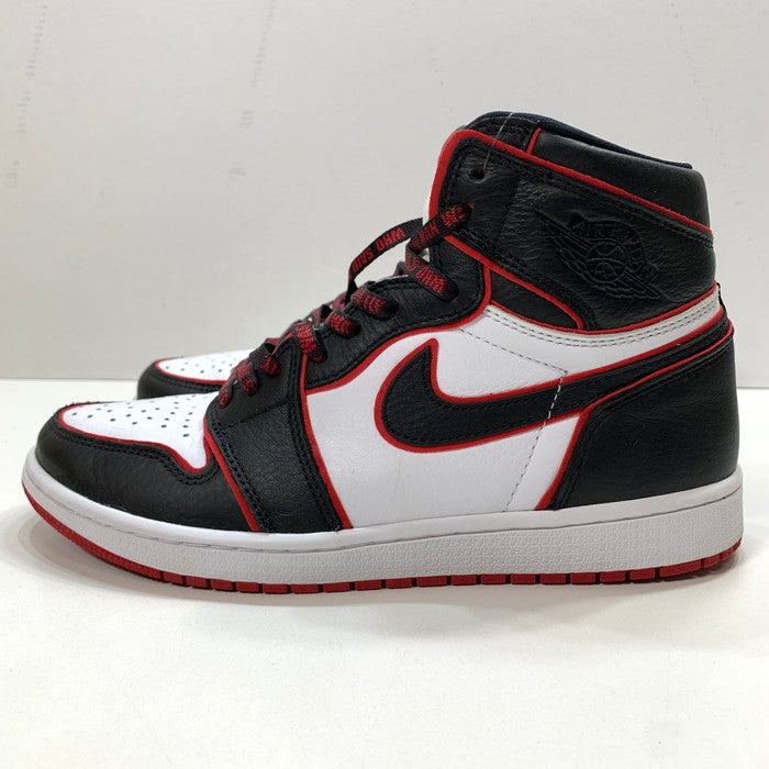 【中古品】【メンズ】 NIKE ナイキ 555088-062 AIR JORDAN 1 RETRO HIGH OG "BLOOD LINE" エアジョーダン 1 ハイ スニーカー 160-251129-gm-09-fuz サイズ：27cm カラー：ブラック ホワイト 万代Net店