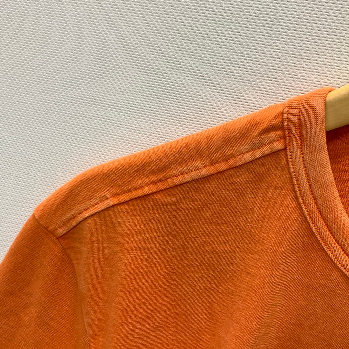 【中古品】【メンズ】 ハーレーダビッドソン 96013-25VM BAR&SHIELD 半袖Tシャツ カットソー トップス ブランド 古着 145-250802-gm-06-fuz サイズ：M カラー：オレンジ 万代Net店