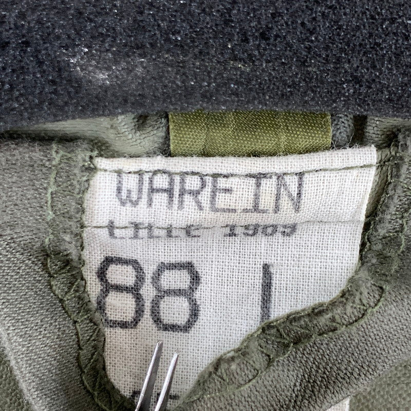 【中古品】【メンズ】 フランス軍 F-2 ジャケット ミリタリ―ジャケット アウター 古着 145-260411-gm-50-fuz サイズ：L カラー：カーキ 万代Net店