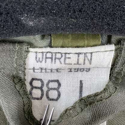 【中古品】【メンズ】 フランス軍 F-2 ジャケット ミリタリ―ジャケット アウター 古着 145-260411-gm-50-fuz サイズ：L カラー：カーキ 万代Net店