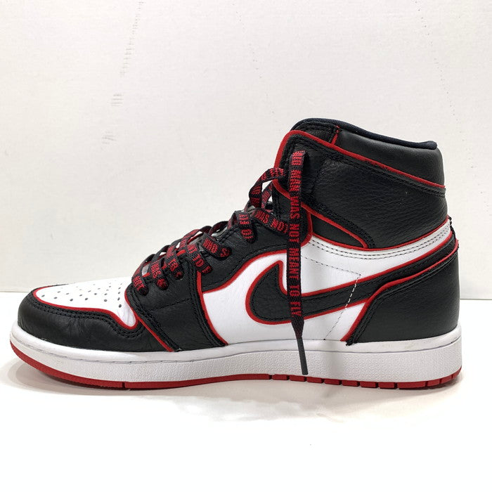 【中古品】【メンズ】 NIKE ナイキ 555088-062 AIR JORDAN 1 RETRO HIGH OG "BLOOD LINE" エアジョーダン 1 ハイ スニーカー 160-251129-gm-09-fuz サイズ：27cm カラー：ブラック ホワイト 万代Net店