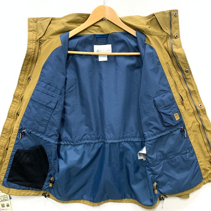 【中古品】【メンズ】 Columbia コロンビア RN69724 ナイロンジャケット アウター ブランド 古着 144-250504-gm-15-fuz サイズ：S カラー：ベージュ 万代Net店