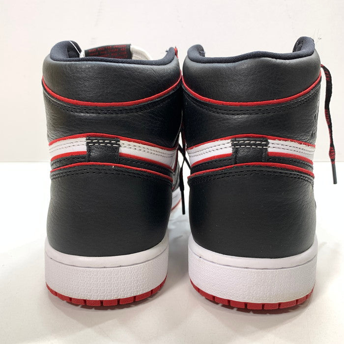 【中古品】【メンズ】 NIKE ナイキ 555088-062 AIR JORDAN 1 RETRO HIGH OG "BLOOD LINE" エアジョーダン 1 ハイ スニーカー 160-251129-gm-09-fuz サイズ：27cm カラー：ブラック ホワイト 万代Net店