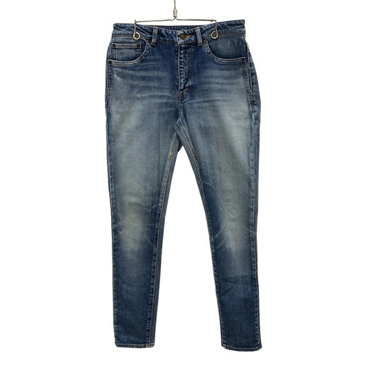 【中古品】【レディース】 YVES SAINT LAURENT イヴ・サンローラン 527379 YB477 デニムパンツ ジーンズ ボトムス ブランド 古着 168-250921-gm-37-fuz サイズ：30 カラー：インディゴ 万代Net店