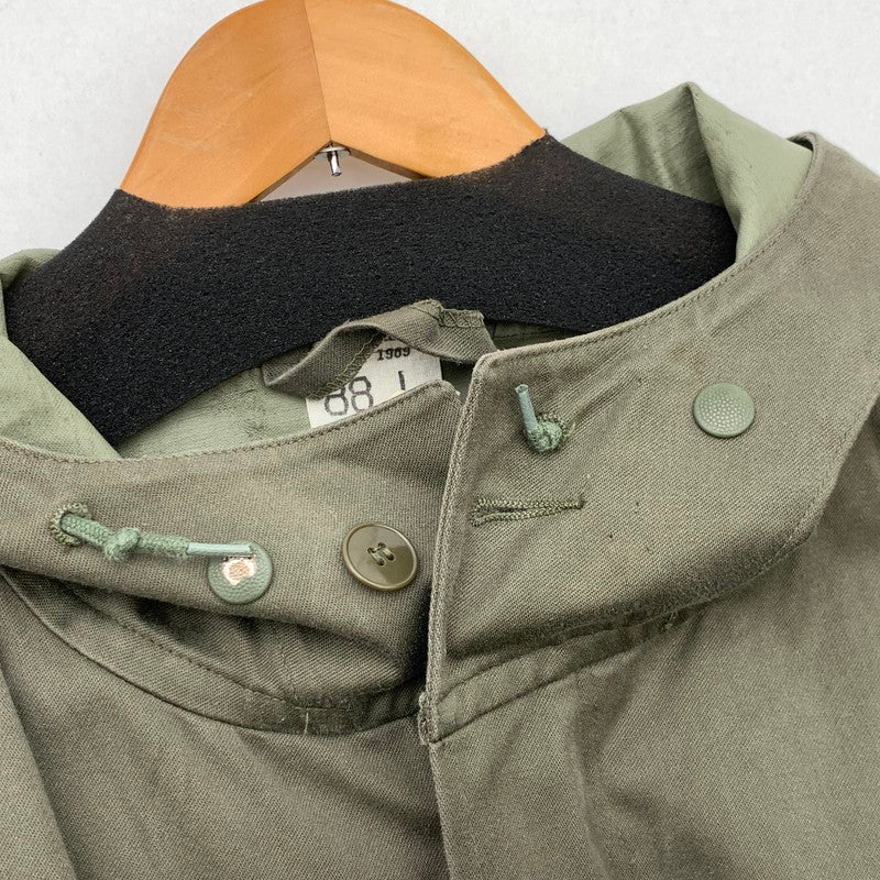 【中古品】【メンズ】 フランス軍 F-2 ジャケット ミリタリ―ジャケット アウター 古着 145-260411-gm-50-fuz サイズ：L カラー：カーキ 万代Net店
