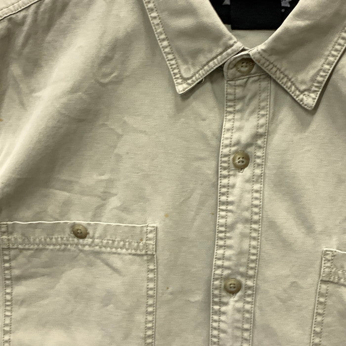 【中古品】【メンズ】 HARLEY DAVIDSON ハーレーダビッドソン SLEEVELESS SHIRT ベスト トップス ブランド 古着 145-250427-gm-15-fuz サイズ：3XL カラー：カーキ 万代Net店