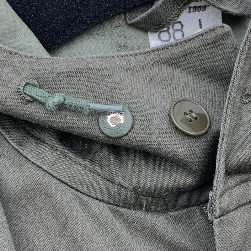 【中古品】【メンズ】 フランス軍 F-2 ジャケット ミリタリ―ジャケット アウター 古着 145-260411-gm-50-fuz サイズ：L カラー：カーキ 万代Net店