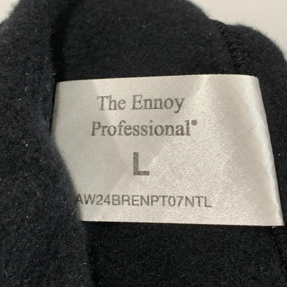 【中古品】【メンズ】 ENNOY 24AWBRENPT07NTL SWEAT PANT スウェットパンツ ボトムス ブランド 古着 151-250817-gm-23-fuz サイズ：L カラー：ブラック 万代Net店