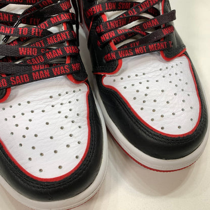 【中古品】【メンズ】 NIKE ナイキ 555088-062 AIR JORDAN 1 RETRO HIGH OG "BLOOD LINE" エアジョーダン 1 ハイ スニーカー 160-251129-gm-09-fuz サイズ：27cm カラー：ブラック ホワイト 万代Net店