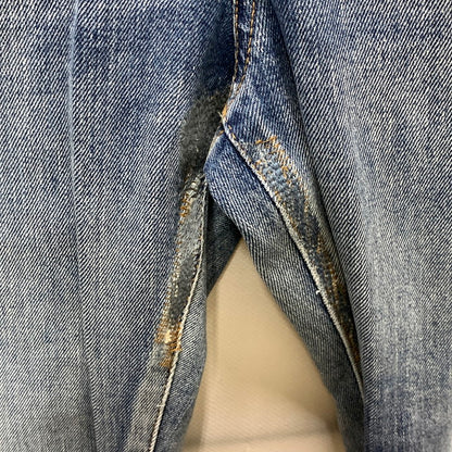 【中古品】【レディース】 YVES SAINT LAURENT イヴ・サンローラン 527379 YB477 デニムパンツ ジーンズ ボトムス ブランド 古着 168-250921-gm-37-fuz サイズ：30 カラー：インディゴ 万代Net店