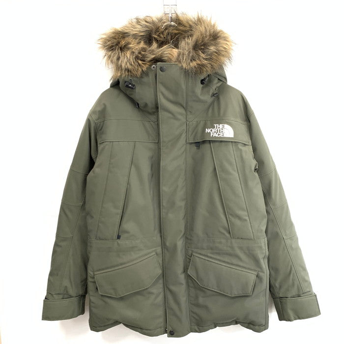 【中古品】【メンズ】 THE NORTH FACE ザ・ノースフェイス ND92032 ANTARCTICA PARKA ダウンジャケット アウター ブランド 古着 144-260314-gm-38-fuz サイズ：M カラー：カーキ 万代Net店