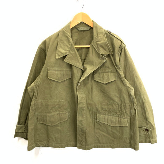 【中古品】【メンズ】 フランス軍 M-47 フィールドジャケット アウター ミリタリー ブランド 古着 145-260404-gm-12-fuz サイズ：表記無し カラー：カーキ 万代Net店
