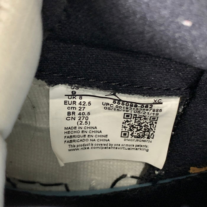 【中古品】【メンズ】 NIKE ナイキ 555088-062 AIR JORDAN 1 RETRO HIGH OG "BLOOD LINE" エアジョーダン 1 ハイ スニーカー 160-251129-gm-09-fuz サイズ：27cm カラー：ブラック ホワイト 万代Net店
