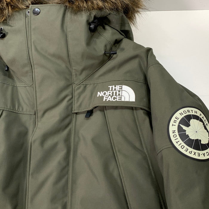 【中古品】【メンズ】 THE NORTH FACE ザ・ノースフェイス ND92032 ANTARCTICA PARKA ダウンジャケット アウター ブランド 古着 144-260314-gm-38-fuz サイズ：M カラー：カーキ 万代Net店