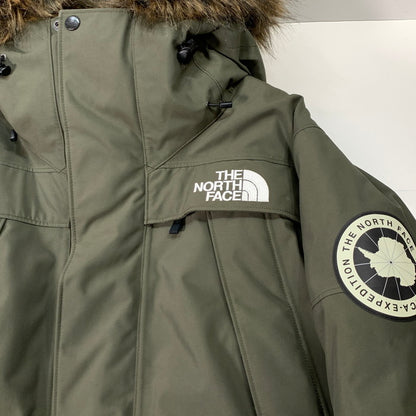 【中古品】【メンズ】 THE NORTH FACE ザ・ノースフェイス ND92032 ANTARCTICA PARKA ダウンジャケット アウター ブランド 古着 144-260314-gm-38-fuz サイズ：M カラー：カーキ 万代Net店