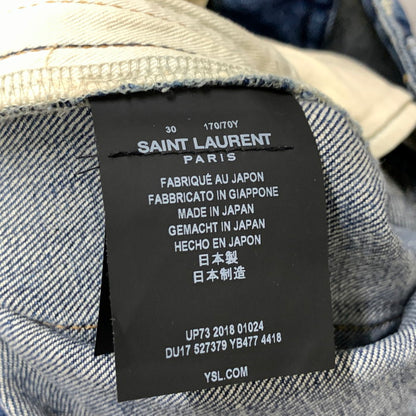 【中古品】【レディース】 YVES SAINT LAURENT イヴ・サンローラン 527379 YB477 デニムパンツ ジーンズ ボトムス ブランド 古着 168-250921-gm-37-fuz サイズ：30 カラー：インディゴ 万代Net店