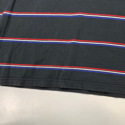 【中古品】【メンズ】 TENDERLOIN テンダーロイン 半袖ポロシャツ ブランド 古着 142-260117-gm-29-fuz サイズ：M カラー：ブラック レッド ブルー 万代Net店