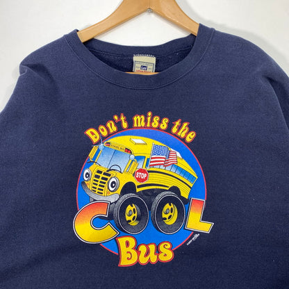 【中古品】【メンズ】 Lee リー スウェット ブランド 古着 オーバーサイズ 145-260228-gm-10-fuz サイズ：2XL カラー：ネイビー 万代Net店