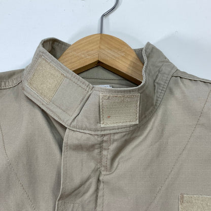 【中古品】【メンズ】 U.S.ARMY ミリタリージャケット アウター ブランド 古着 145-260321-gm-37-fuz サイズ：7080 カラー：ベージュ 万代Net店