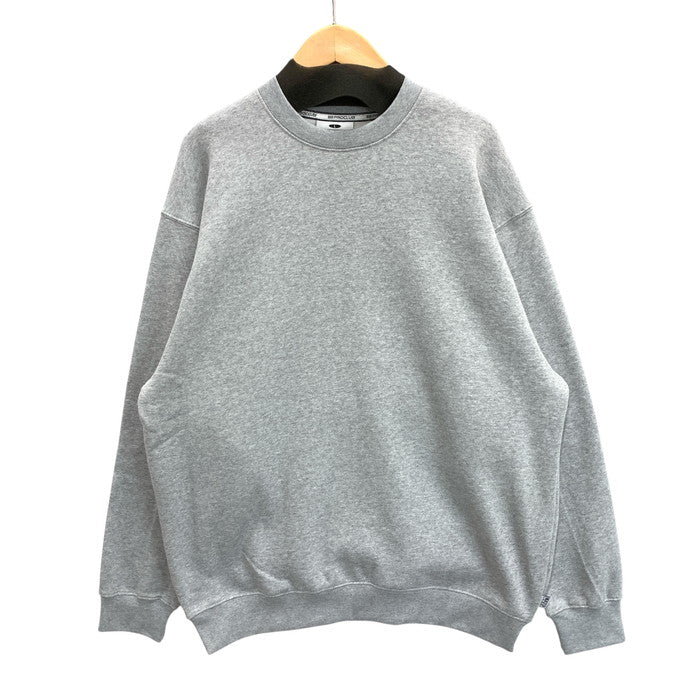 【中古美品】【メンズ】 PRO CLUB スウェット トップス アウター ブランド 古着 147-250810-gm-03-fuz サイズ：L カラー：グレー 万代Net店