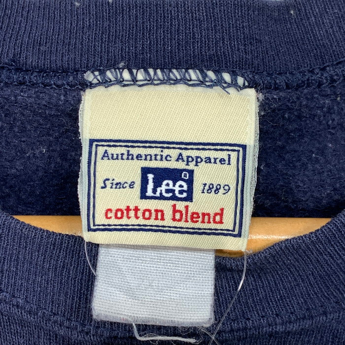 【中古品】【メンズ】 Lee リー スウェット ブランド 古着 オーバーサイズ 145-260228-gm-10-fuz サイズ：2XL カラー：ネイビー 万代Net店