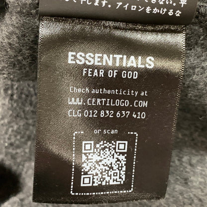 【中古品】【メンズ】 ESSENTIALS EMBOSSED CLASSIC HOODIE オーバーサイズ エンボス加工 パーカー ブランド 古着 142-260329-gm-11-fuz サイズ：M カラー：グレー 万代Net店