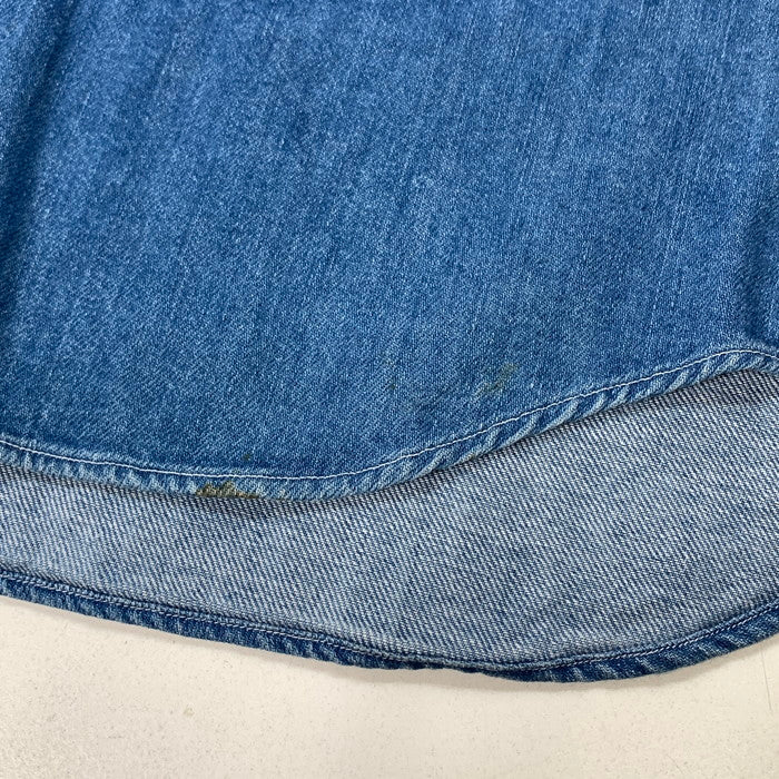 【中古品】【メンズ】 DRESSTERIOR ドレステリア 長袖シャツ トップス ブランド 古着 140-240615-gm-18-fuz カラー：ブルー 万代Net店