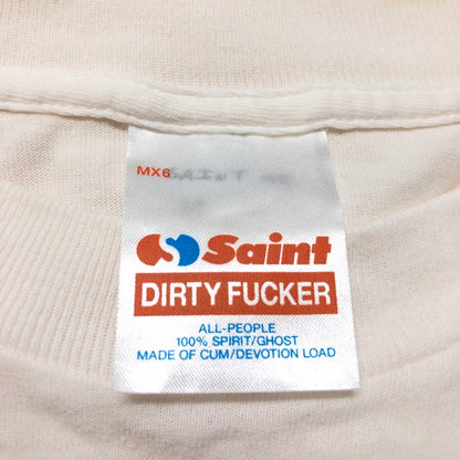 【中古品】【メンズ】 SAINT MICHAEL SM-HR8-0000-022 Tシャツ セントマイケル 147-260815-sm-04-otoh サイズ：L カラー：アイボリー 万代Net店