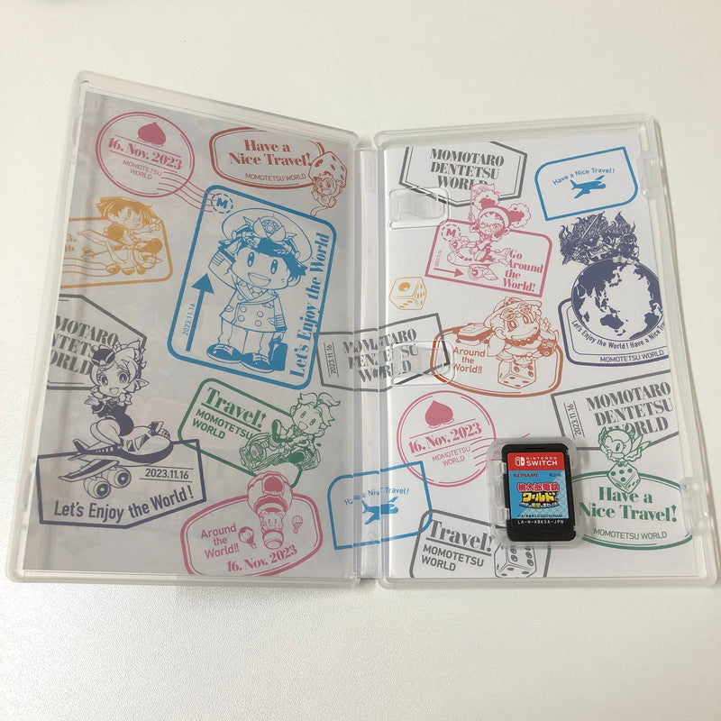 【中古美品】 桃太郎電鉄ワールド ～地球は希望でまわってる！～ 029-260805-sm-04-otoh 万代Net店