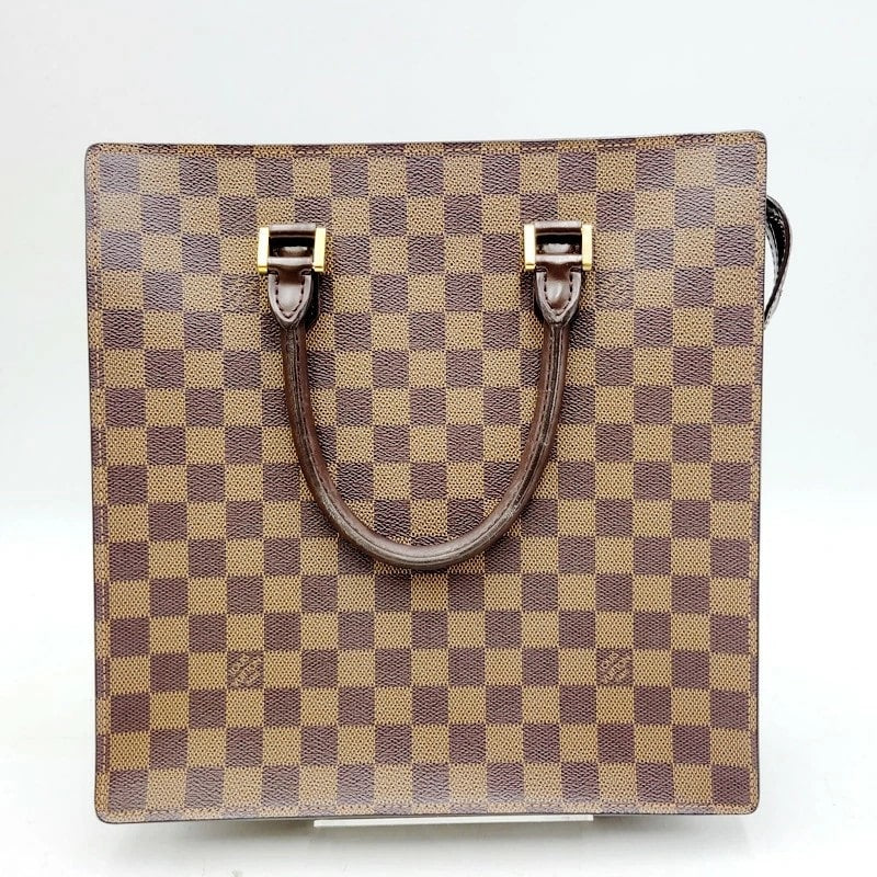 【中古品】【メンズ/レディース】 LOUIS VUITTON ルイ・ヴィトン N41226 ダミエ エベヌ サックプラPM ハンドバッグ 179-231224-mk-03-izu カラー：ブラウン 万代Net店