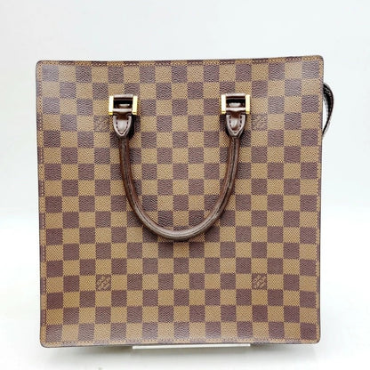【中古品】【メンズ/レディース】 LOUIS VUITTON ルイ・ヴィトン N41226 ダミエ エベヌ サックプラPM ハンドバッグ 179-231224-mk-03-izu カラー：ブラウン 万代Net店