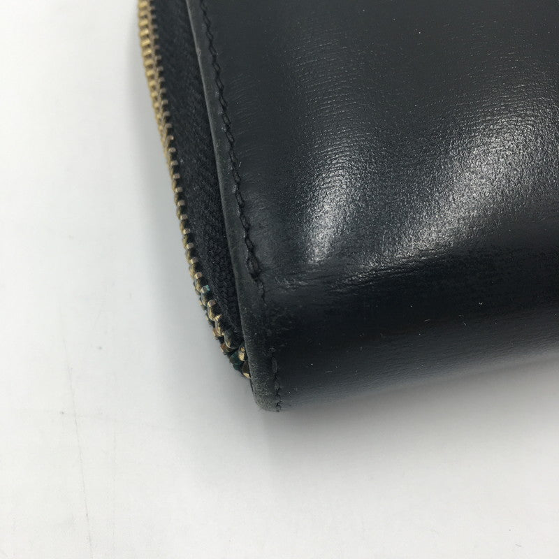 【中古品】【レディース】 GUCCI グッチ HORSE BIT ROUND ZIP WALLET 621889 ホースビット ラウンド ジップ ウォレット 長財布 ロングウォレット 181-250523-KS-07-tei カラー：BLACK 万代Net店