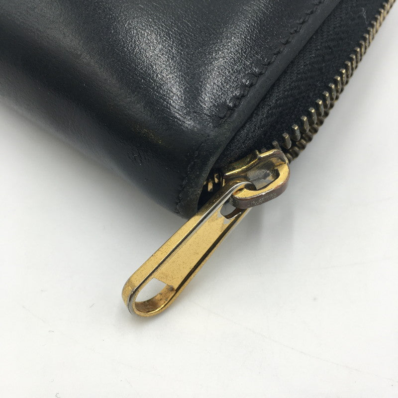【中古品】【レディース】 GUCCI グッチ HORSE BIT ROUND ZIP WALLET 621889 ホースビット ラウンド ジップ ウォレット 長財布 ロングウォレット 181-250523-KS-07-tei カラー：BLACK 万代Net店