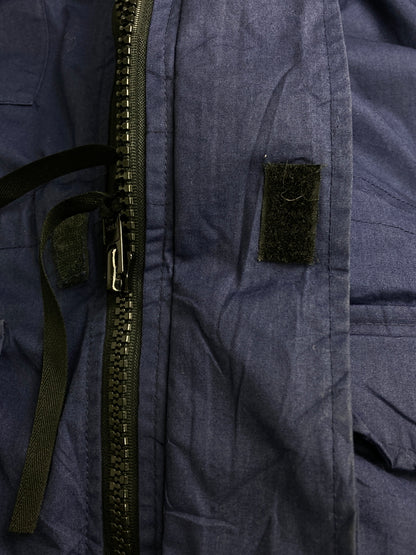 【現状渡し品】【メンズ】 Eddie Bauer エディー・バウアー 黒タグ前期 70S GOOSE DOWN アウター 146-251222-zi-06-min サイズ：L カラー：ネイビー 万代Net店