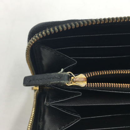 【中古品】【レディース】 GUCCI グッチ HORSE BIT ROUND ZIP WALLET 621889 ホースビット ラウンド ジップ ウォレット 長財布 ロングウォレット 181-250523-KS-07-tei カラー：BLACK 万代Net店
