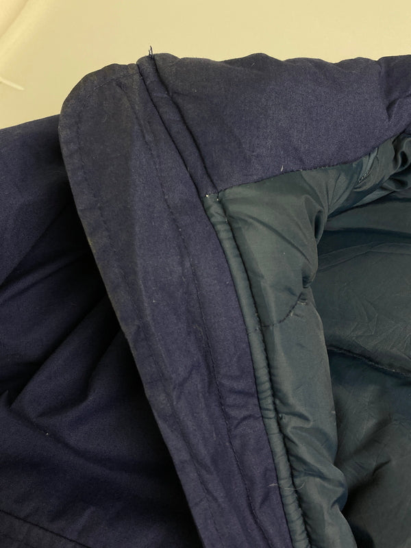 【現状渡し品】【メンズ】 Eddie Bauer エディー・バウアー 黒タグ前期 70S GOOSE DOWN アウター 146-251222-zi-06-min サイズ：L カラー：ネイビー 万代Net店