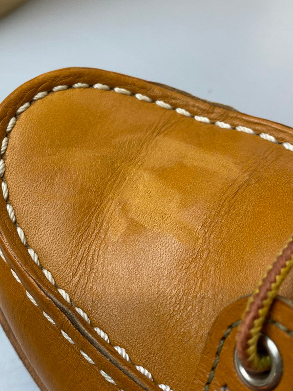 【中古品】【メンズ】 RED WING レッドウィング IRISH SETTER 9875 復刻犬タグ アイリッシュセッター 犬タグ レザー ブーツ メンズ 靴 シューズ 164-251024-em-17-min サイズ：6 1/2 カラー：ブラウン 万代Net店