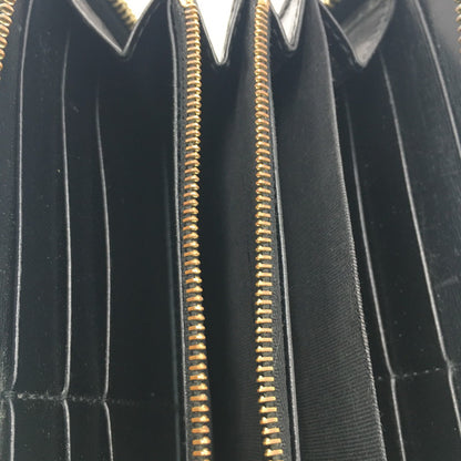 【中古品】【レディース】 GUCCI グッチ HORSE BIT ROUND ZIP WALLET 621889 ホースビット ラウンド ジップ ウォレット 長財布 ロングウォレット 181-250523-KS-07-tei カラー：BLACK 万代Net店