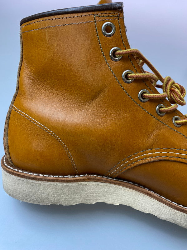 【中古品】【メンズ】 RED WING レッドウィング IRISH SETTER 9875 復刻犬タグ アイリッシュセッター 犬タグ レザー ブーツ メンズ 靴 シューズ 164-251024-em-17-min サイズ：6 1/2 カラー：ブラウン 万代Net店