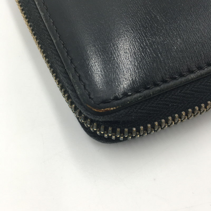 【中古品】【レディース】 GUCCI グッチ HORSE BIT ROUND ZIP WALLET 621889 ホースビット ラウンド ジップ ウォレット 長財布 ロングウォレット 181-250523-KS-07-tei カラー：BLACK 万代Net店