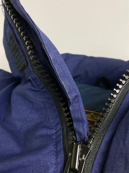 【現状渡し品】【メンズ】 Eddie Bauer エディー・バウアー 黒タグ前期 70S GOOSE DOWN アウター 146-251222-zi-06-min サイズ：L カラー：ネイビー 万代Net店
